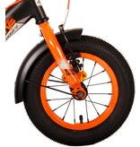 Volare Thombike Children's bike - Boys - 12 inch - Black Orange - Two Hand Brakes