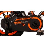 Volare Thombike Children's bike - Boys - 12 inch - Black Orange - Two Hand Brakes