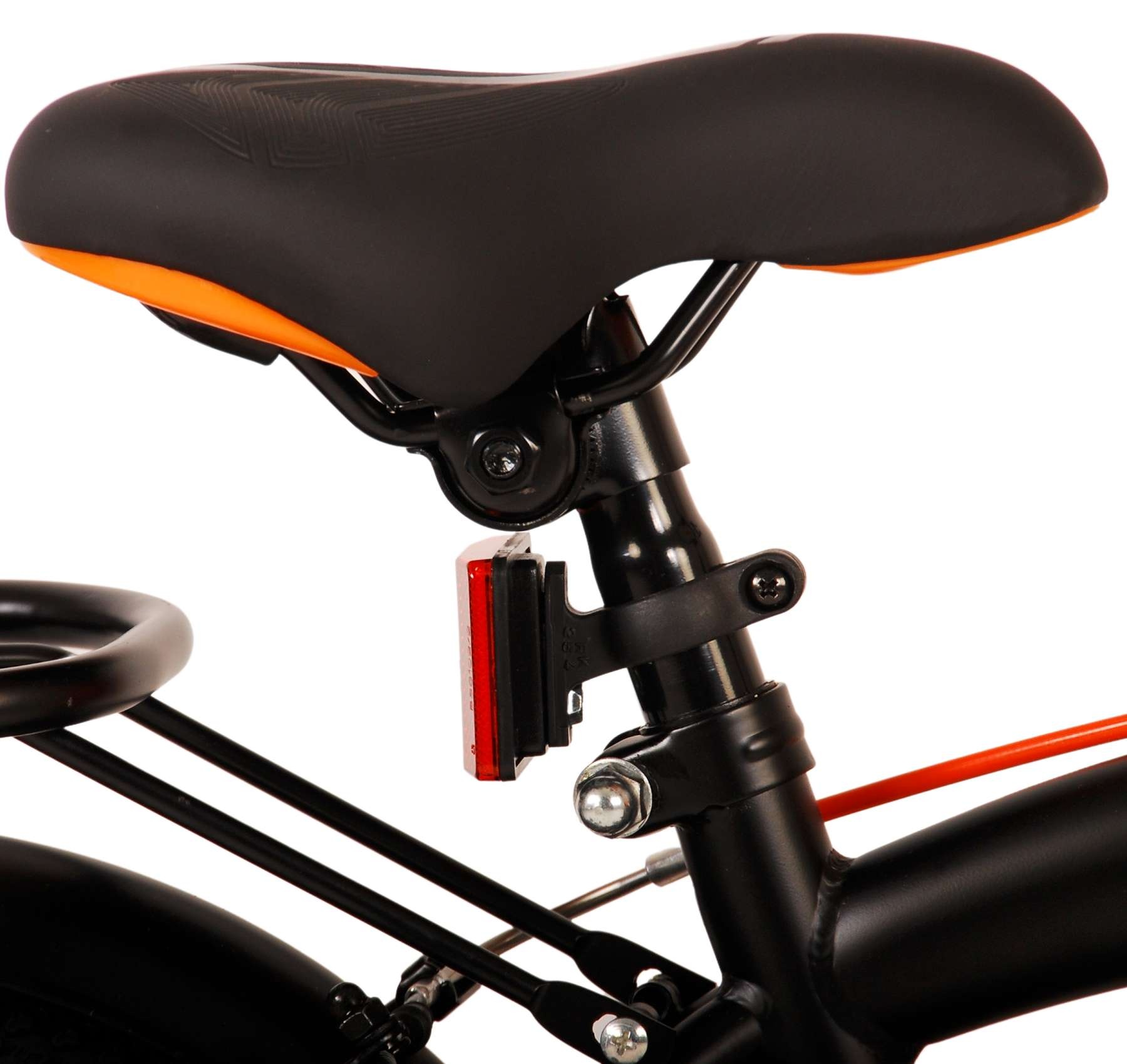 Volare Thombike Children's bike - Boys - 12 inch - Black Orange - Two Hand Brakes
