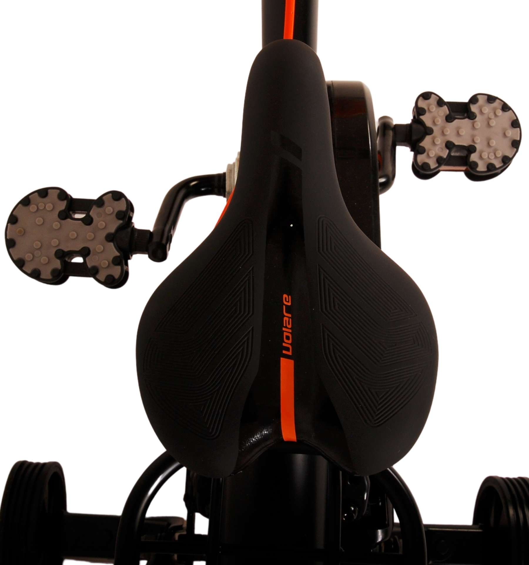 Volare Thombike Children's bike - Boys - 12 inch - Black Orange - Two Hand Brakes