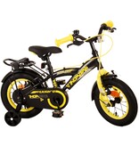 Volare Thombike Children's bike - Boys - 12 inch - Black Yellow - Two Hand Brakes