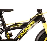 Volare Thombike Children's bike - Boys - 12 inch - Black Yellow - Two Hand Brakes