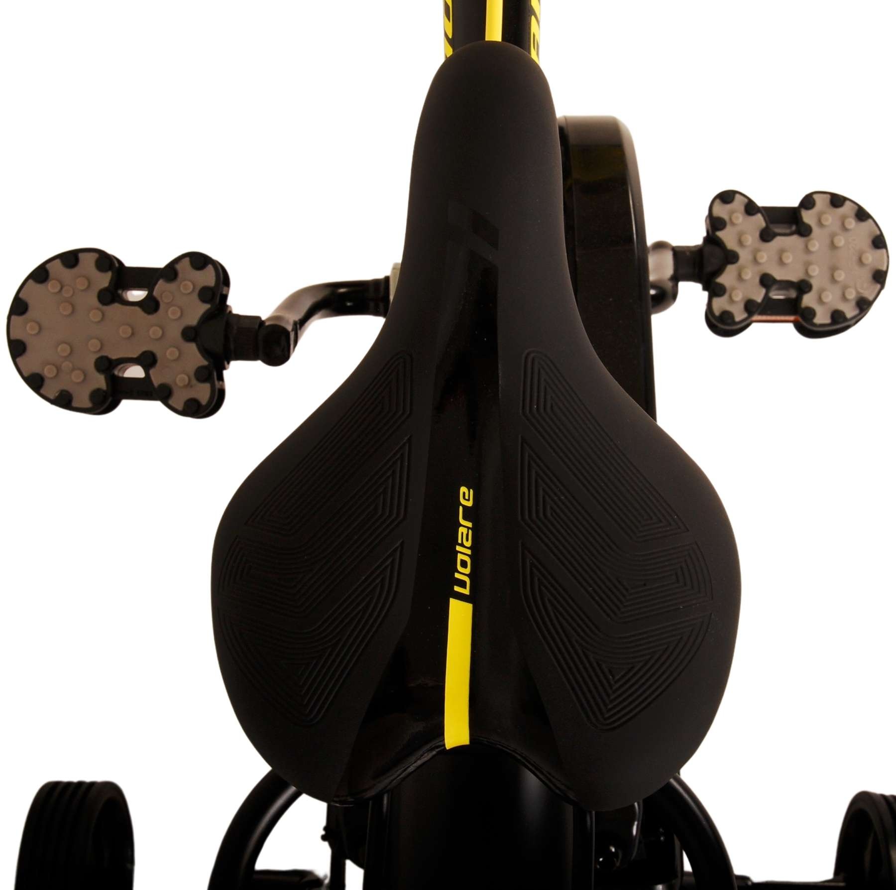 Volare Thombike Children's bike - Boys - 12 inch - Black Yellow - Two Hand Brakes