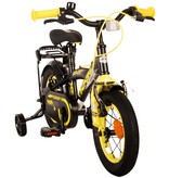 Volare Thombike Children's bike - Boys - 12 inch - Black Yellow - Two Hand Brakes