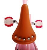 Volare Excellent Kinderfahrrad - Mädchen - 18 Zoll - Pink - 95% montiert