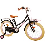 Volare Excellent Kinderfahrrad - Mädchen -18 Zoll - Schwarz - 95% zusammengebaut