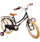 Volare Excellent Kinderfahrrad - Mädchen -18 Zoll - Schwarz - 95% zusammengebaut
