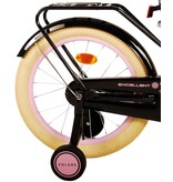 Volare Excellent Kinderfahrrad - Mädchen -18 Zoll - Schwarz - 95% zusammengebaut