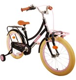 Volare Excellent Kinderfahrrad - Mädchen -18 Zoll - Schwarz - 95% zusammengebaut