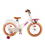Volare Excellent Kinderfahrrad - Mädchen - 18 Zoll - Weiß - 95% montiert