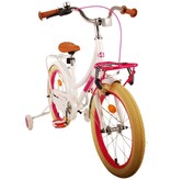 Volare Excellent Kinderfahrrad - Mädchen - 18 Zoll - Weiß - 95% montiert