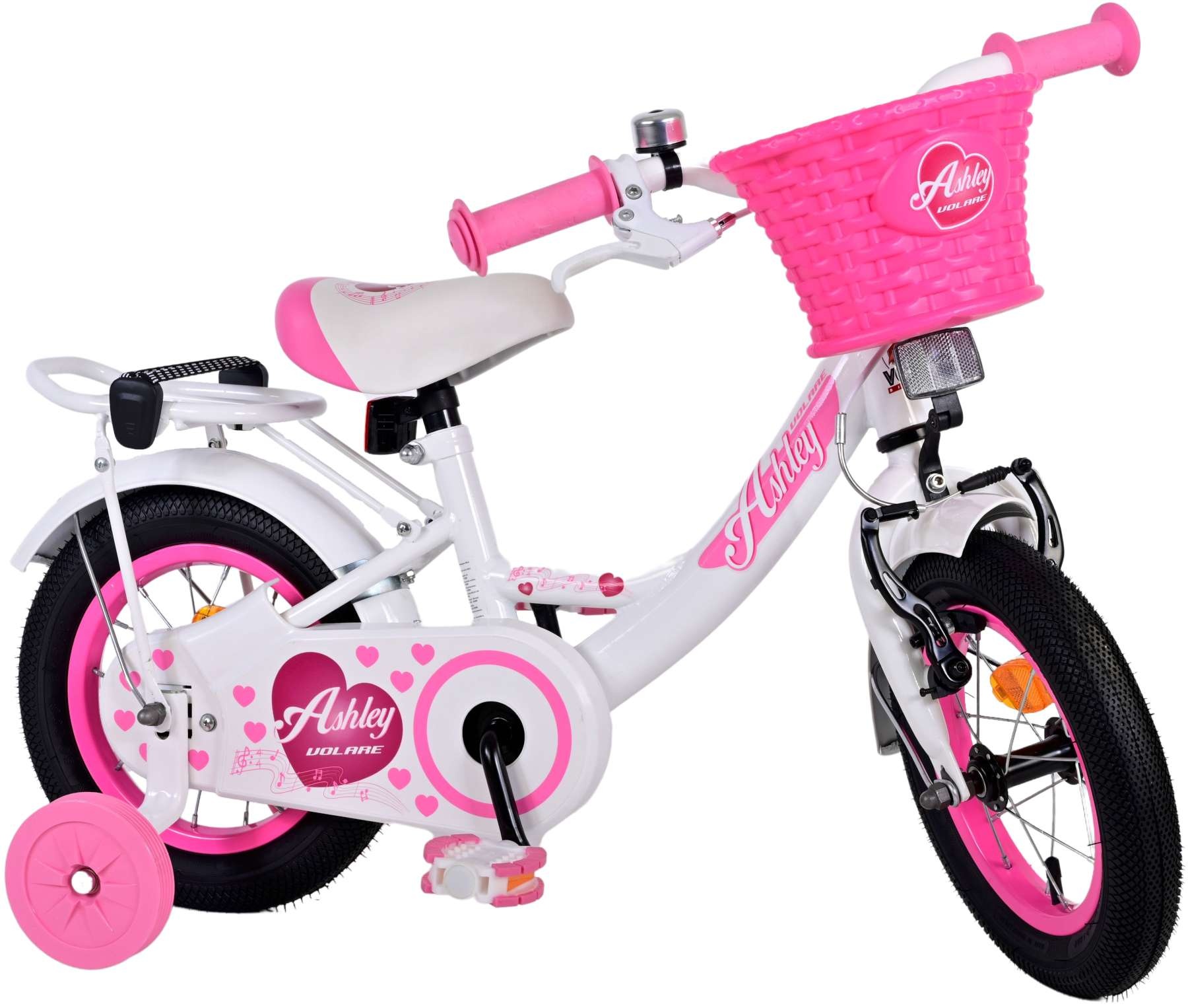 Volare Ashley children's bike - Girls - 12 inch - White