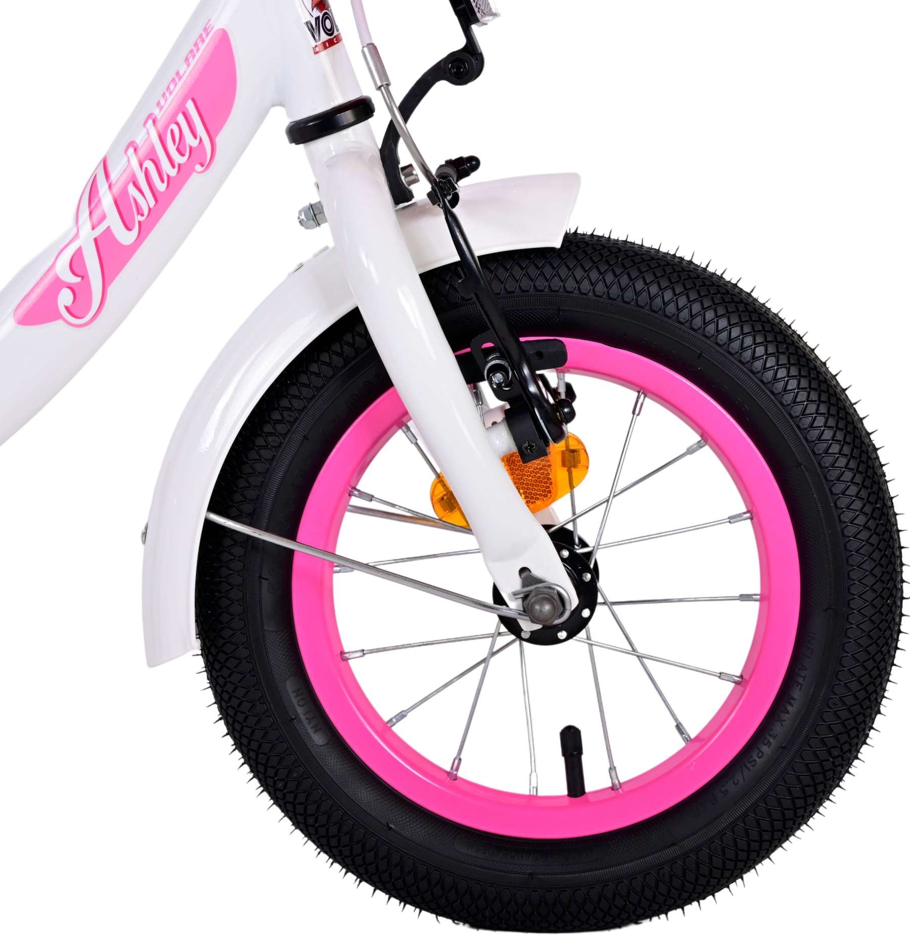 Volare Ashley children's bike - Girls - 12 inch - White