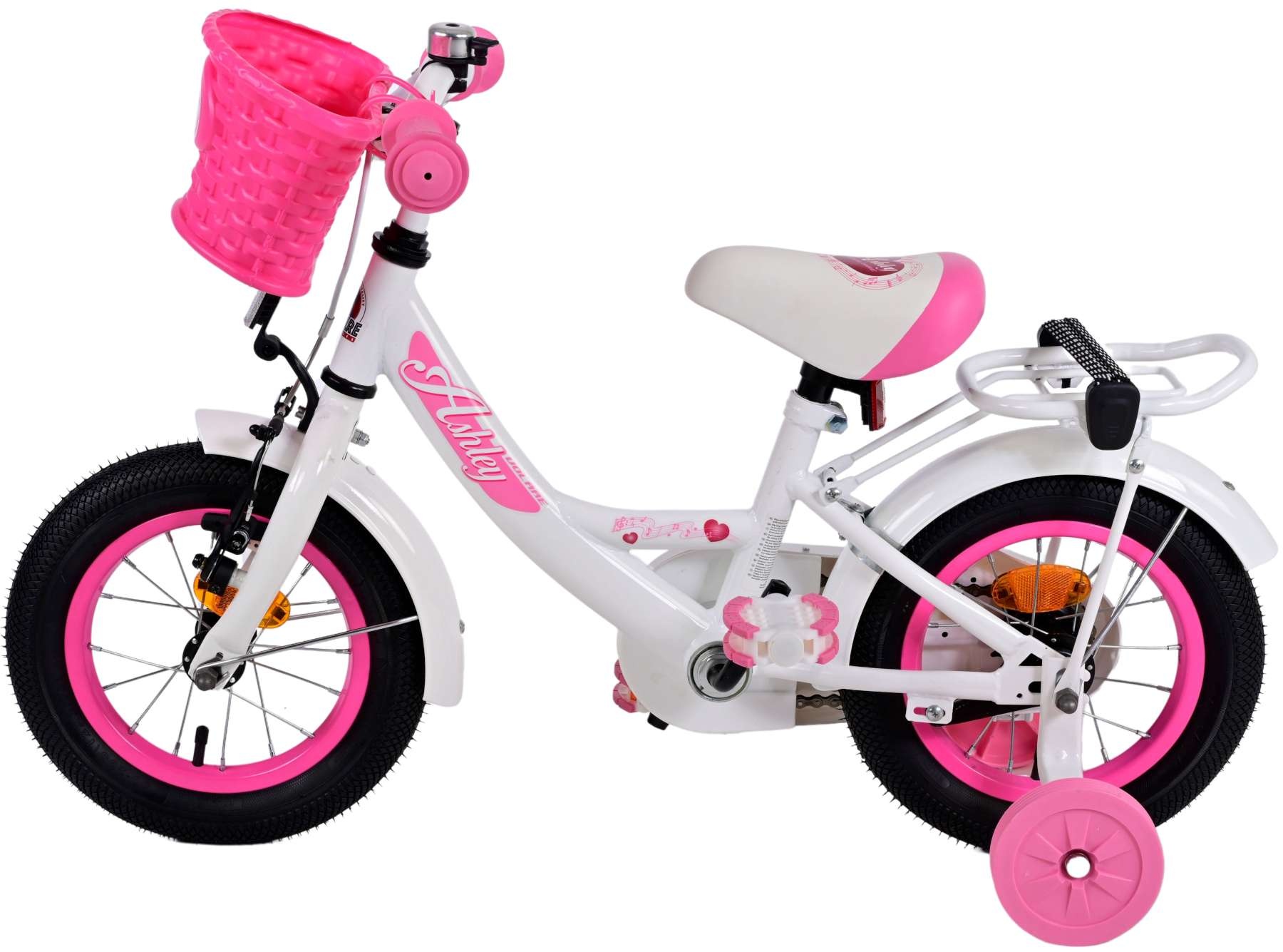 Volare Ashley children's bike - Girls - 12 inch - White