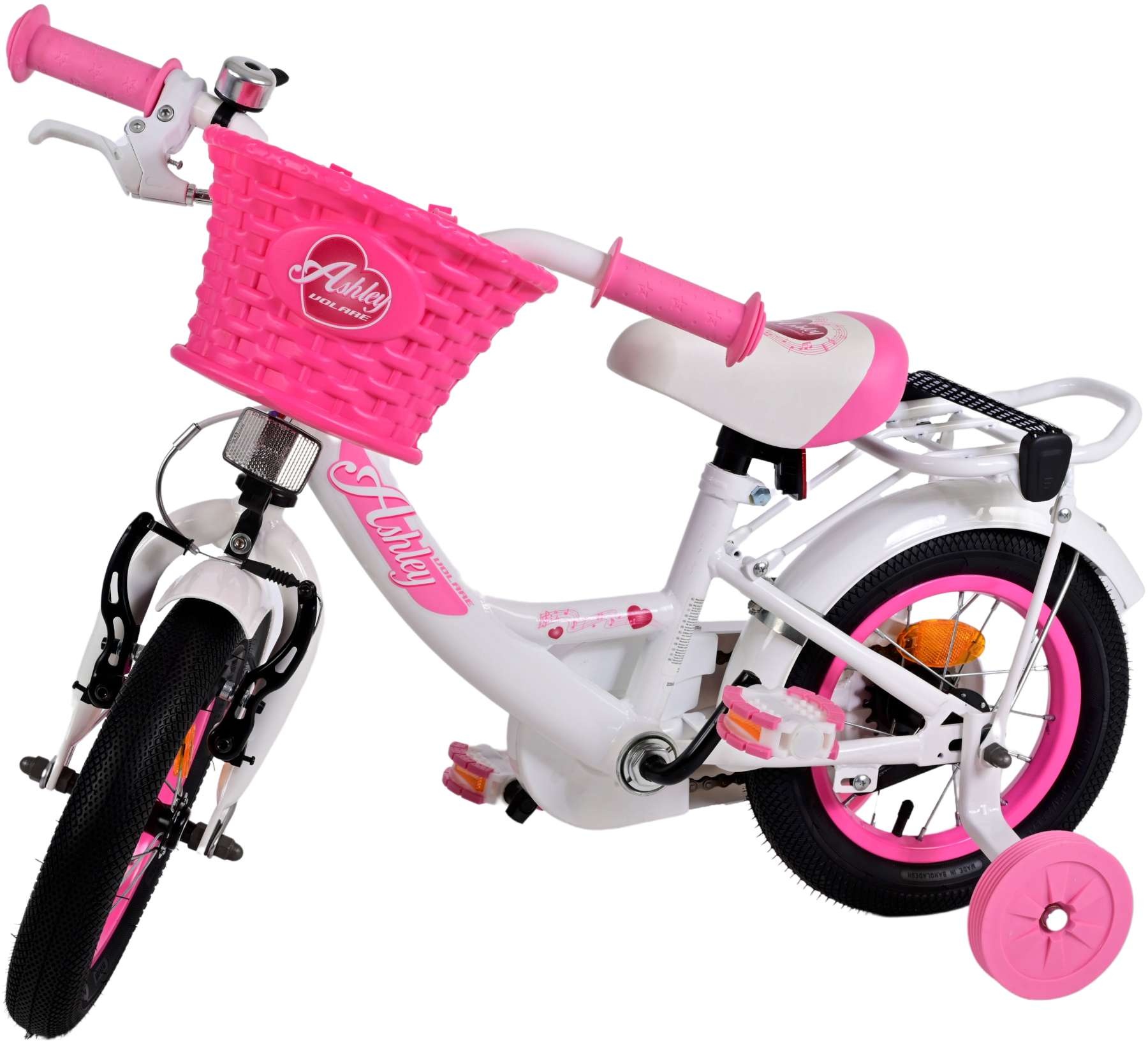 Volare Ashley children's bike - Girls - 12 inch - White