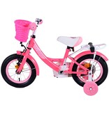 Volare Ashley Kinderfiets - Meisjes - 12 inch - Rood/Roze