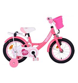 Volare Ashley Kinderfahrrad - Mädchen - 14 Zoll - Rosa/Rot