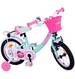 Volare Ashley Kinderfahrrad - Mädchen - 14 Zoll - Grün