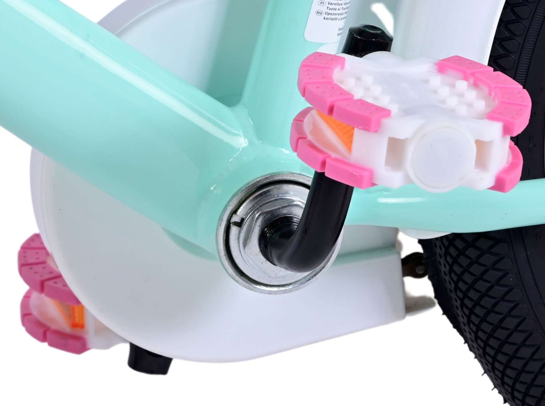 Volare Ashley Kinderfahrrad - Mädchen - 14 Zoll - Grün