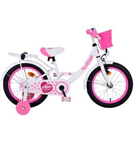 Volare Ashley Kinderfahrrad - Mädchen - 16 Zoll - Weiß