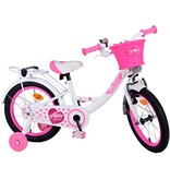 Volare Ashley Kinderfiets - Meisjes - 16 inch - Wit