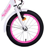 Volare Ashley Kinderfiets - Meisjes - 16 inch - Wit