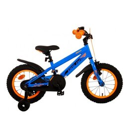 Volare Rocky Kinderfahrrad - Jungen - 14 Zoll - Blau