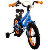 Volare Rocky Kinderfiets - Jongens - 14 inch - Blauw
