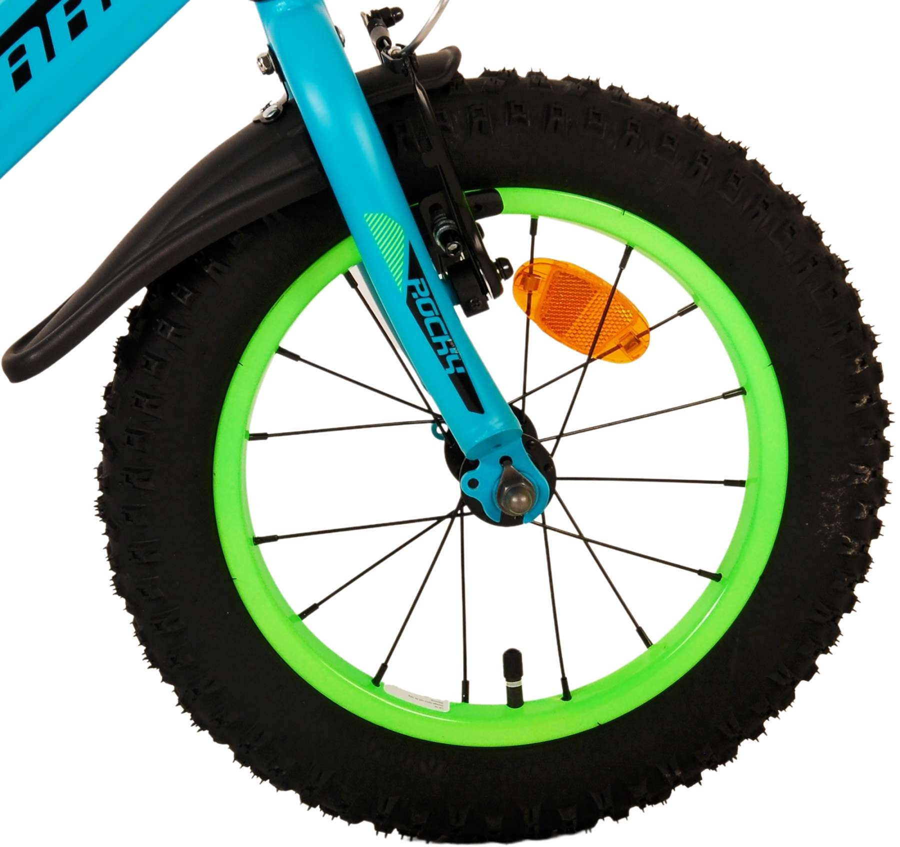 Volare Rocky Kinderfahrrad - Jungen - 14 Zoll - Grün
