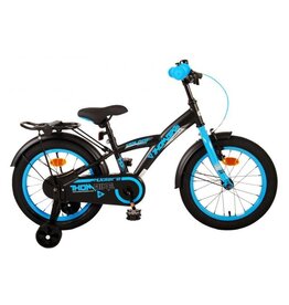 Volare Thombike Kinderfahrrad - Jungen - 16 Zoll - Schwarz Blau