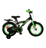 Volare Thombike Kinderfiets - Jongens - 14 inch - Zwart Groen