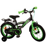 Volare Thombike Kinderfiets - Jongens - 14 inch - Zwart Groen