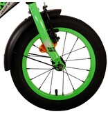 Volare Thombike Kinderfiets - Jongens - 14 inch - Zwart Groen