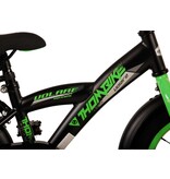 Volare Thombike Kinderfiets - Jongens - 14 inch - Zwart Groen