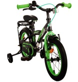 Volare Thombike Kinderfiets - Jongens - 14 inch - Zwart Groen