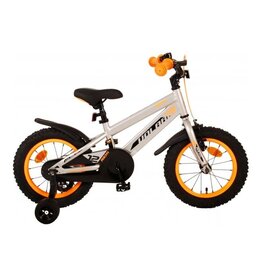 Volare Rocky Children's Bicycle - Boys - 14 inch - Grey