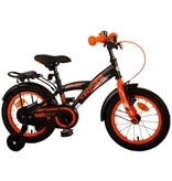Volare Thombike Kinderfiets - Jongens - 14 inch - Zwart Oranje