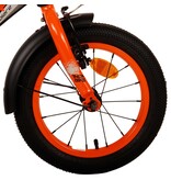 Volare Thombike Kinderfiets - Jongens - 14 inch - Zwart Oranje