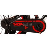 Volare Thombike Kinderfiets - Jongens - 16 inch - Zwart Rood