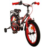 Volare Thombike Kinderfiets - Jongens - 16 inch - Zwart Rood
