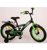 Volare Thombike Kinderfiets - Jongens - 16 inch - Zwart Groen