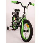 Volare Thombike Kinderfiets - Jongens - 16 inch - Zwart Groen