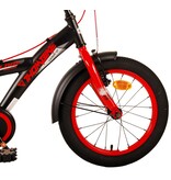 Volare Thombike Kinderfiets - Jongens - 16 inch - Zwart Rood - Twee Handremmen