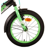 Volare Thombike Kinderfiets - Jongens - 16 inch - Zwart Groen - Twee Handremmen