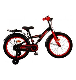 Volare Thombike Kinderfiets - Jongens - 18 inch - Zwart Rood