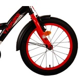 Volare Thombike Kinderfahrrad - Jungen - 18 Zoll - Schwarz Rot