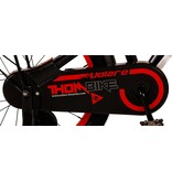 Volare Thombike Kinderfahrrad - Jungen - 18 Zoll - Schwarz Rot