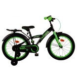 Volare Thombike Kinderfahrrad - Jungen - 18 Zoll - Schwarz Grün