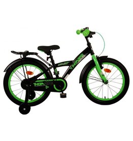 Volare Thombike Kinderfiets - Jongens - 18 inch - Zwart Groen