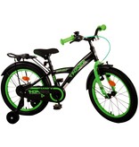 Volare Thombike Kinderfahrrad - Jungen - 18 Zoll - Schwarz Grün